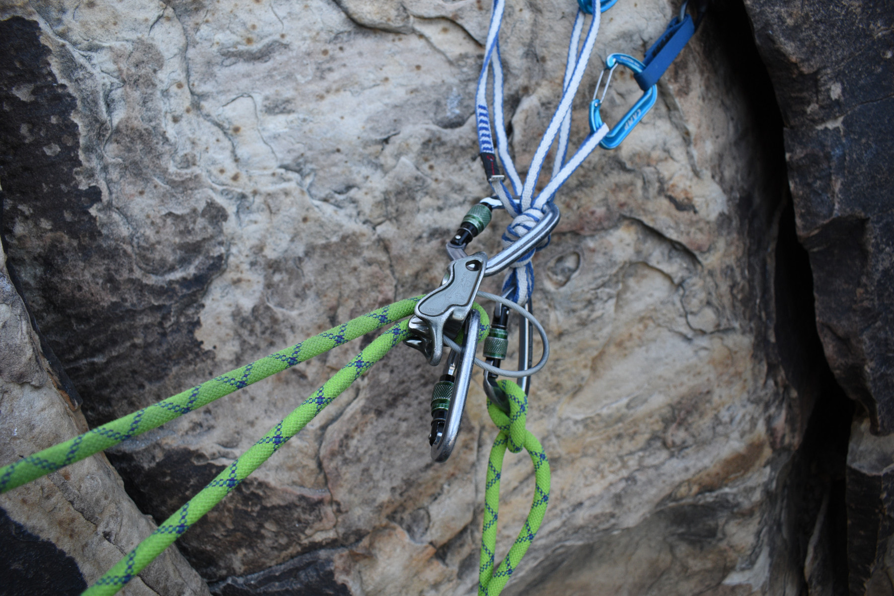 Belaying from above